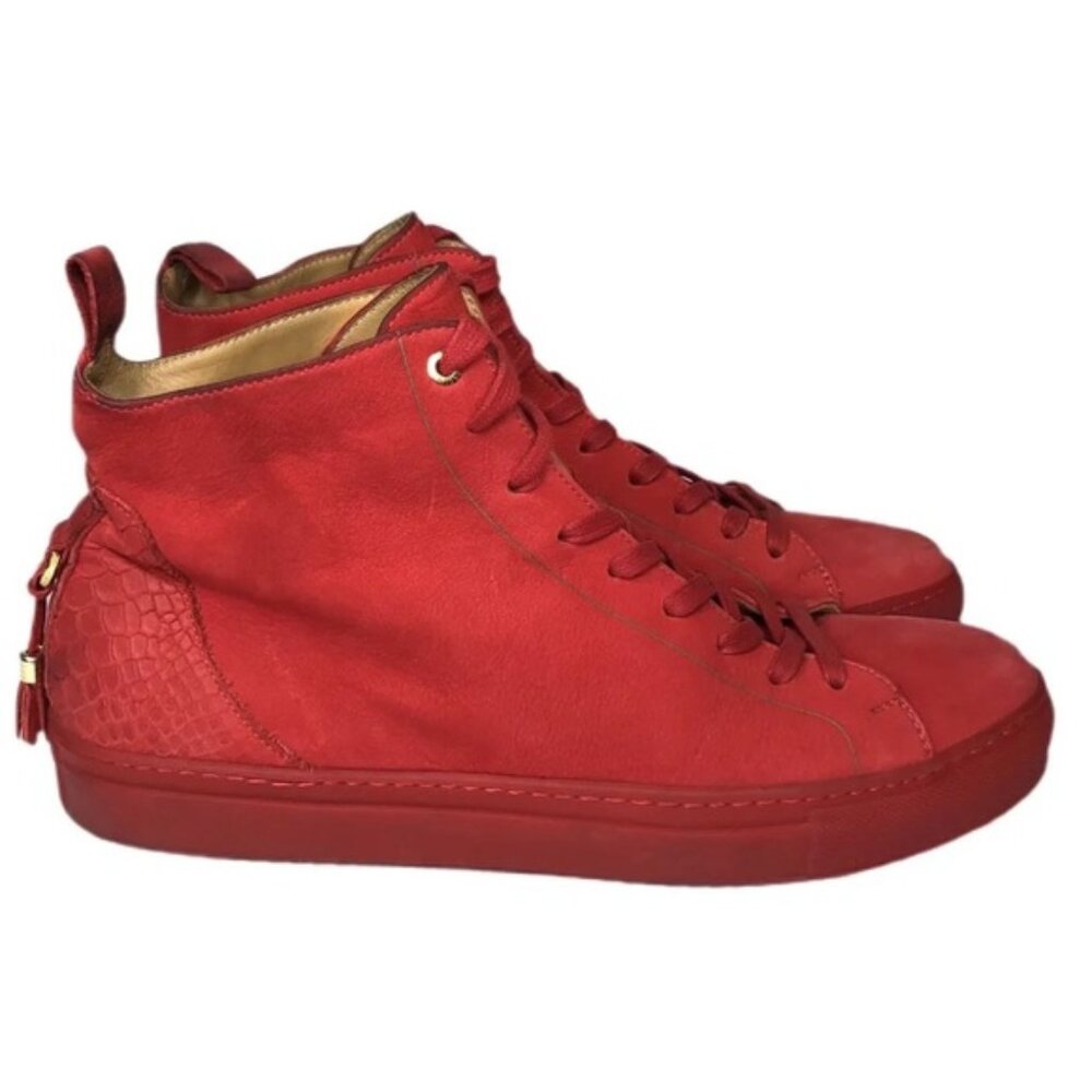 Android Homme Alfa Red Sneakers